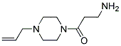 1-(4-ALLYL-PIPERAZIN-1-YL)-3-AMINO-PROPAN-1-ONE Struktur