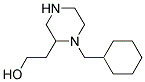 2-(1-CYCLOHEXYLMETHYL-PIPERAZIN-2-YL)-ETHANOL Struktur