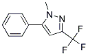 1-METHYL-5-PHENYL-3-TRIFLUOROMETHYL-1H-PYRAZOLE Struktur