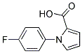 1H-PYRROLE-2-CARBOXYLIC ACID, 1-(4-FLUOROPHENYL)- Struktur