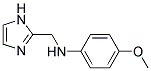 (1H-IMIDAZOL-2-YLMETHYL)-(4-METHOXY-PHENYL)-AMINE Struktur