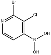 2-BROMO-3-CHLOROPYRIDINE-4-BORONIC ACID