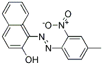 1-(4-Methyl-2-nitro-phenylazo)-naphthalen-2-ol Struktur