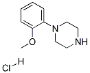 2-MethoxyphenylpiperazineHydrochloride Struktur