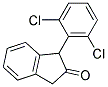 1-(2,6-Dichlorophenyl)-Indane-2-One Struktur