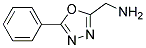 1-(5-phenyl-1,3,4-oxadiazol-2-yl)methanamine Struktur