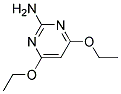 2-AMINO-4,6-DIETHOXY PYRIMIDINE Struktur