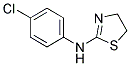 2-(4-CHLOROANILINO)THIAZOLINE Struktur