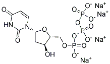 2'-DEOXYURIDINE-5'-TRIPHOSPHORIC ACID TETRASODIUM SALT Struktur