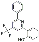 2-[6-PHENYL-4-TRIFLUOROMETHYLPYRIDIN-2-YL]PHENOL Struktur