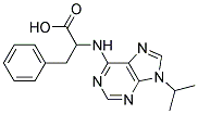 2-(9-ISOPROPYL-9H-PURIN-6-YLAMINO)-3-PHENYLPROPANOIC ACID Struktur