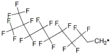 1H,1H,2H,2H-PERFLUORO-9-METHYLDECYL Struktur