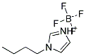 1-BUTYLIMIDAZOLIUM TETRAFLUOROBORATE Struktur