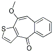 10-METHOXY-4H-BENZO[4,5]CYCLOHEPTA[1,2-B]THIOPHEN-4-ONE Struktur