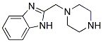 2-(1-PIPERAZINOMETHYL)BENZIMIDAZOLE Struktur