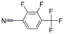 2,3-DIFLUORO-4-(TRIFLUOROMETHYL)BENZONITRIL Struktur