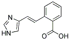 2-[2-(1H-IMIDAZOL-4-YL)-VINYL]-BENZOIC ACID Struktur