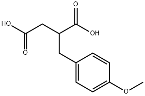 2-(4-METHOXY-BENZYL)-SUCCINIC ACID Structure