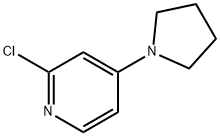 2-CHLORO-4-PYRROLIDIN-1-YL-PYRIDINE Struktur