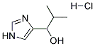 1-(1H-IMIDAZOL-4-YL)-2-METHYL-PROPAN-1-OL HCL Struktur