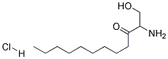 1-HYDROXY-2-AMINO-3-KETO-DODECANE HCL Struktur