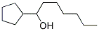 1-CYCLOPENTYL-HEPTAN-1-OL Struktur