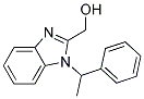 [1-(1-PHENYLETHYL)-1H-BENZIMIDAZOL-2-YL]METHANOL Struktur