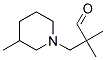 2,2-DIMETHYL-3-(3-METHYL-PIPERIDIN-1-YL)-PROPIONALDEHYDE Struktur