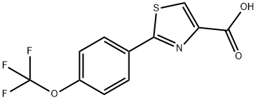 2-(4-TRIFLUOROMETHOXY-PHENYL)-THIAZOLE-4-CARBOXYLIC ACID price.