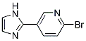 2-BROMO-5-(1H-IMIDAZOL-2-YL)-PYRIDINE Struktur