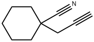 1-PROP-2-YNYL-CYCLOHEXANECARBONITRILE Struktur