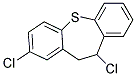 2,10-dichoro-10,11-dihydrodibenzo [B,F] thiepin Struktur