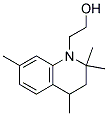 1-(2-Hydroxyethyl)-2,2,4,7-tetramethyl-1,2,3,4-tetrahydroquinoline Struktur