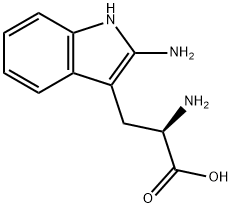 2-Amino-D-tryptophan Struktur