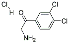 2-AMINO-3',4'-DICHLOROACETOPHENONE HCL Struktur