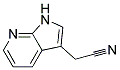 1H-pyrrolo[2,3-b]pyridin-3-ylacetonitrile Struktur