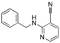 2-(benzylamino)pyridine-3-carbonitrile Struktur