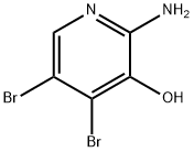 2-AMINO-4,5-DIBROMO-3-HYDROXYPYRIDINE Struktur