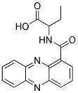 2-(1-PHENAZINYLCARBONYLAMINO)BUTYRICACID Struktur