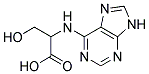 2-(9H-PURIN-6-YLAMINO)-3-HYDROXYPROPANOIC ACID Struktur