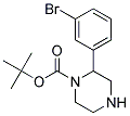 2-(3-BROMOPHENYL)PIPERAZINE-1-CARBOXYLIC ACID TERT-BUTYL ESTER, 95+% Struktur