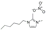 1-HEXYL-2,3-DIMETHYLIMIDAZOLIUM NITRATE Struktur