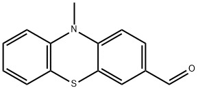 10-METHYL-10H-PHENOTHIAZINE-3-CARBALDEHYDE Struktur