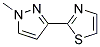 2-(1-METHYL-1H-PYRAZOL-3-YL)-1,3-THIAZOLE, TECH Struktur