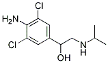 1-(4-AMINO-3,5-DICHLORO-PHENYL)-2-ISOPROPYLAMINO-ETHANOL Struktur