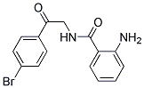 2-AMINO-N-[2-(4-BROMO-PHENYL)-2-OXO-ETHYL]-BENZAMIDE Struktur