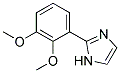 2-(2,3-DIMETHOXY-PHENYL)-1H-IMIDAZOLE Struktur