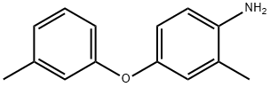 2-METHYL-4-(3-METHYLPHENOXY)ANILINE Struktur