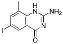 2-AMINO-6-IODO-8-METHYL-1H-QUINAZOLIN-4-ONE Struktur