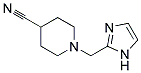 1-(IMIDAZOL-2-YLMETHYL)PIPERIDINE-4-CARBONITRILE Struktur